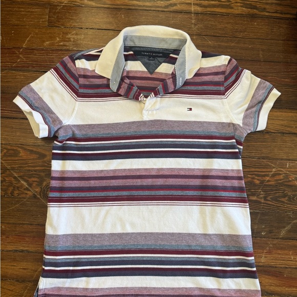 Tommy Hilfiger Other - Tommy Hilfiger Mens Striped Polo Shirt - Multicolor